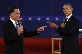 Mitt Romney and Barack Obama