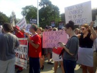 On the Scene of a Historic Health Care Victory