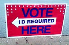 Vote Here sign