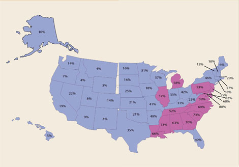 The National Picture: Black AIDS State-by-State