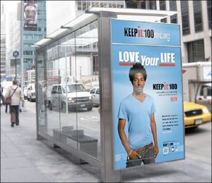 Iris House's 'Keep It 100' Campaign Uses Smartphone App to Prevent HIV/AIDS