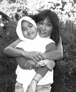 Nancy Shearer and daughter