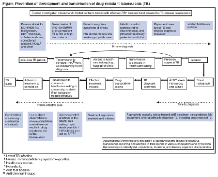 Figure: Prevention of Development and Transmission of Drug-Resistant Tuberculosis (TB)