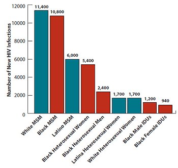 Estimates of New HIV Infections in the United States, 2009, for the Most-Affected Subpopulations