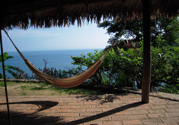 Banderas Bay -- bed view