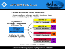 ACTG 5202: Study Design