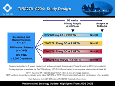TMC278?C204: Study Design