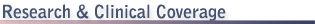 Research & Clinical Coverage 