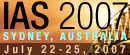 IAS 2007: Sydney, Australia; July 22-25