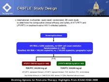 CASTLE: Study Design
