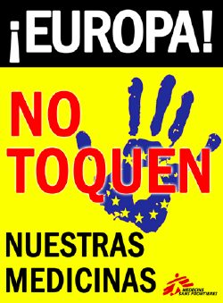 &iexcl;Europa! &iexcl;No Toquen Nuestras Medicinas!