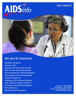 HIV and Its Treatment: What You Should Know