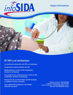 El VIH y el Embarazo
