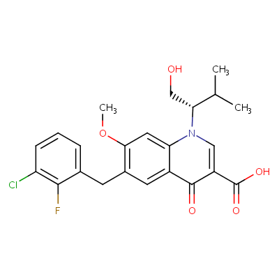 Elvitegravir chemical image