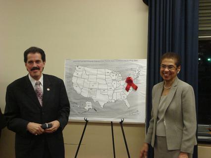 Serrano and Rep. Eleanor Holmes Norton celebrated the lifting of D.C.'s ban -- will a bigger celebration happen soon?