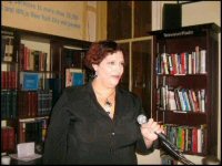 Tracy at Housing Works Bookstore Cafe in 2010.
