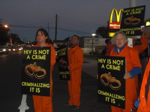 criminalization protesters