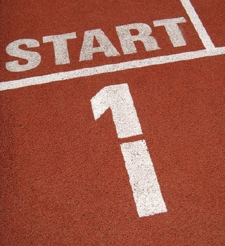 starting line