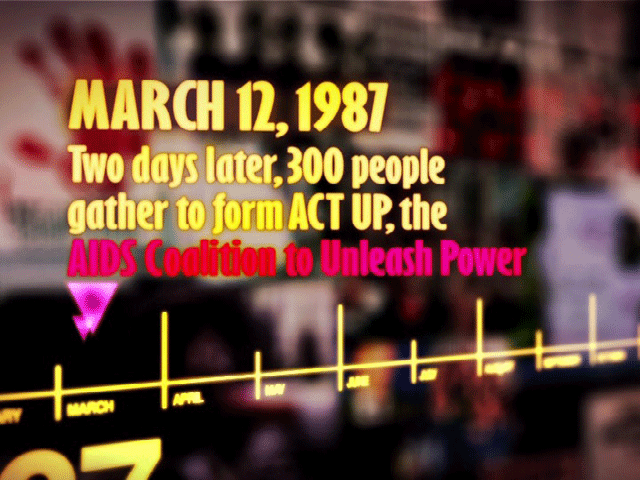 These dates serve as a reminder of how much was going on in terms of activism as friends and loved ones were also fighting for their lives.