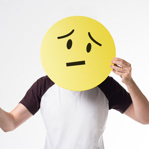 sad face