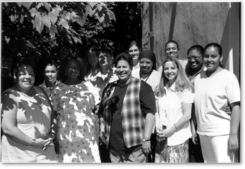 Iris House staff and residents
