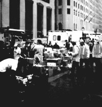 'Ground Zero': September 11, 2001; Photo by Michael Dentato