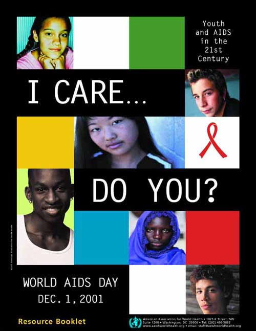 World AIDS Campaign 2001, I Care . . . Do You?