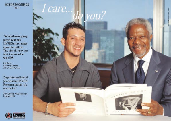 World AIDS Campaign 2001, I Care . . . Do You?