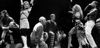 Rent opens on Broadway
