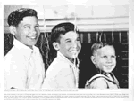 Brothers - Tryptich, 1990, by Albert J. Winn