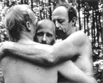 Brothers - Tryptich, 1990, by Albert J. Winn