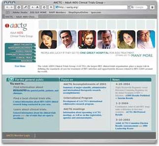 Visit http://aactg.org for the new website of the Adult AIDS Clinical Trials Group, listing studies available, in easy-to-understand language.