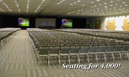 Seating for 4,000!