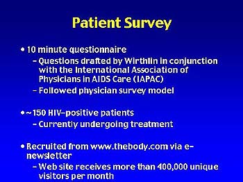 Mental Health and HIV Physician and Patient Survey