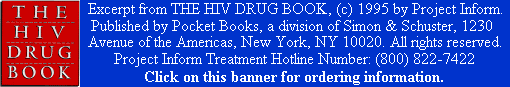 To Order Project Inform's HIV Drug Book