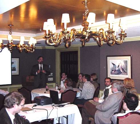 Alan Landay, Ph.D., of Rush Presbyterian/St. Luke's Hospital presents information on immune reconstitution.