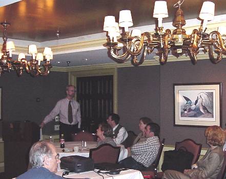 Genetic immunization using particles was the topic explored by Frank M. Orson, M.D., of the Veteran's Administration Medical Center.