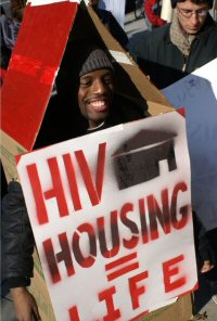 World AIDS Day 2008: DC Fights Back takes over Washington, DC's Housing and Urban Development office.