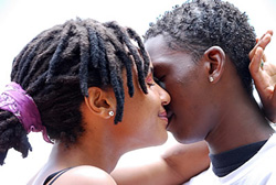 Love in a time of AIDS. Photo: IRIN.