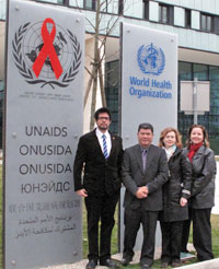 AHF Meets With WHO & UNAIDS, Urges Swift Action on Access to AIDS Treatment, Testing and Condoms