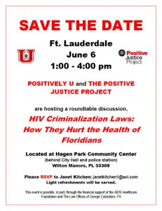 Criminalization forum in Florida.