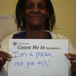 Count Me In because ... I'm a person, not just HIV.