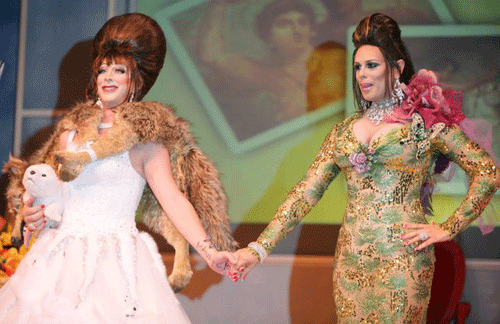 Miss Alaska and Miss New Jersey wait for the final results. Photo: JPI Studios.