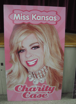 Poster of Miss Kansas -- Charity Case. Photo: JPI Studios.
