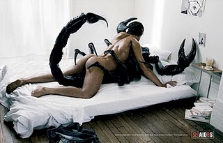 Scorpion AIDS ad.