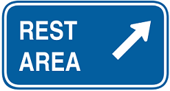 Rest Area Sign