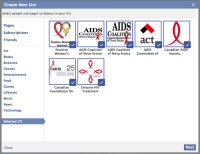 You can view all the pages you've selected by clicking 'Selected' at the bottom of the list.