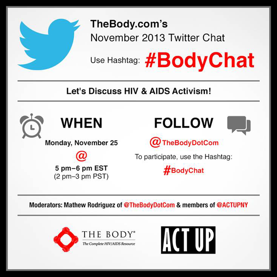 Hiv And Aids Activism Twitter Chat With Act Up World Aids Day 2013 At