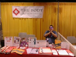 The booth, after!