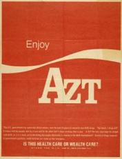 Enjoy AZT (Credit: ACT UP New York)
